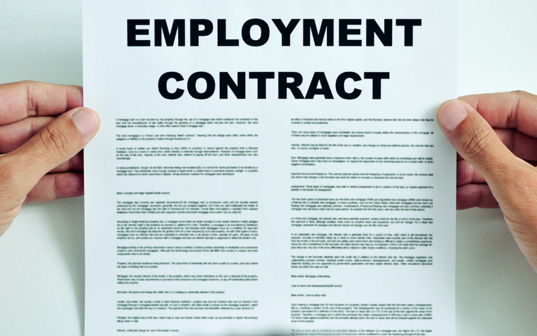 The Importance of Employment Contracts: Protecting Both Employer and Employee 